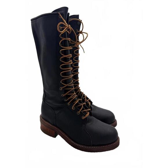 Other - Hall's Lineman Motorcycle Boots 12E Gorgeous w/ New Soles!​